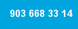 903 668 33 14